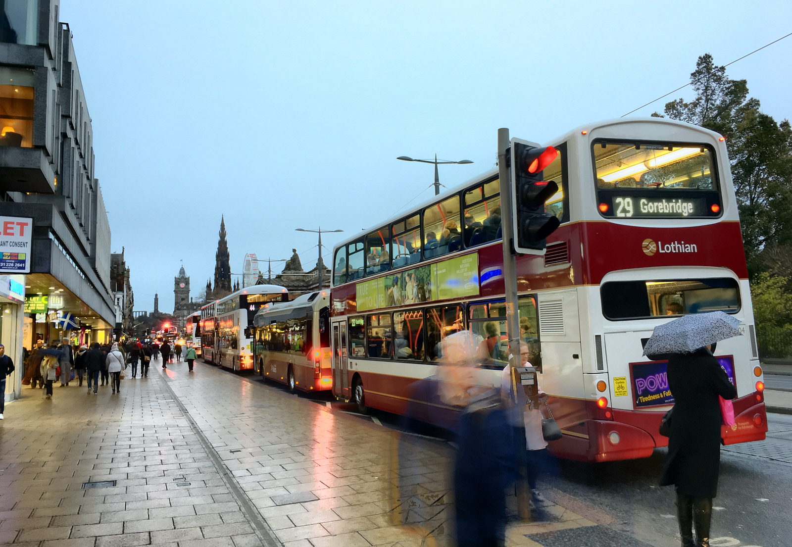  Bus Stops, Princes Street 