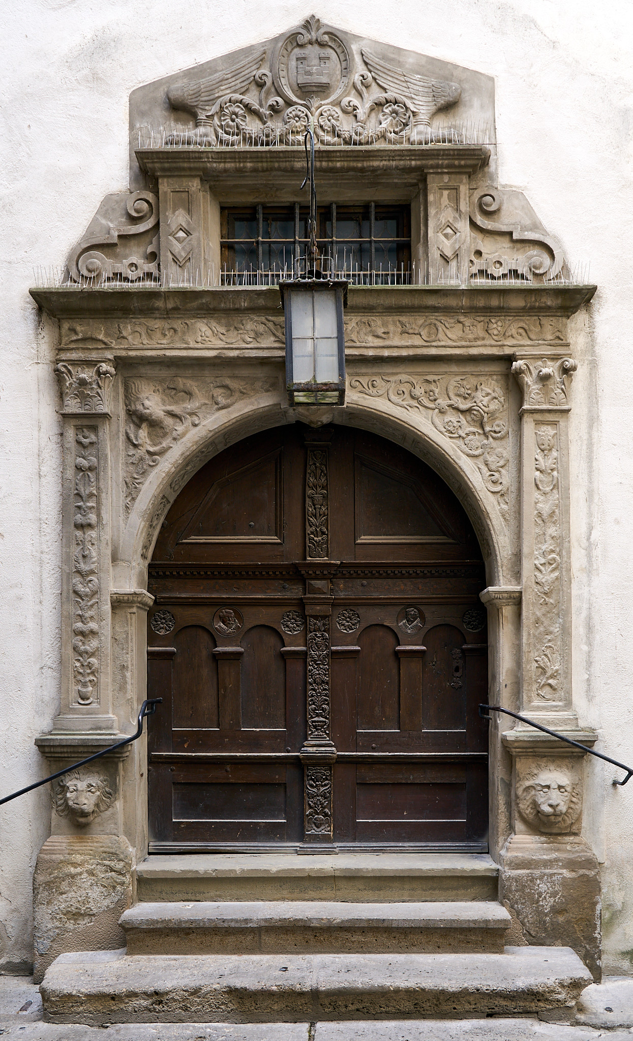  City Hall, side door 