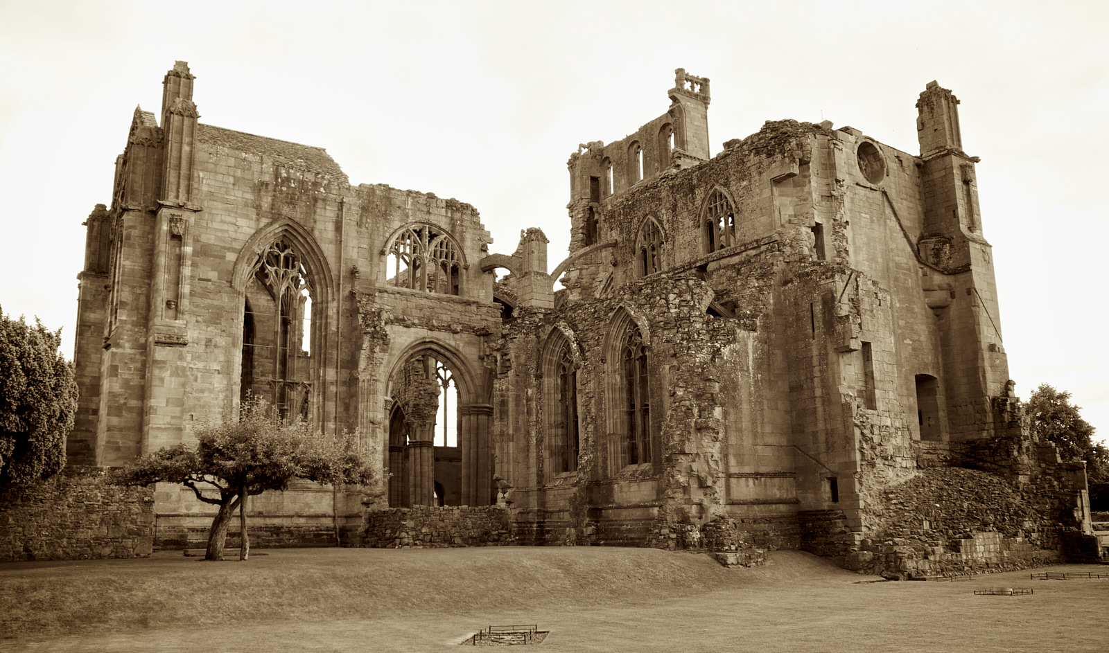  Melrose Abbey 