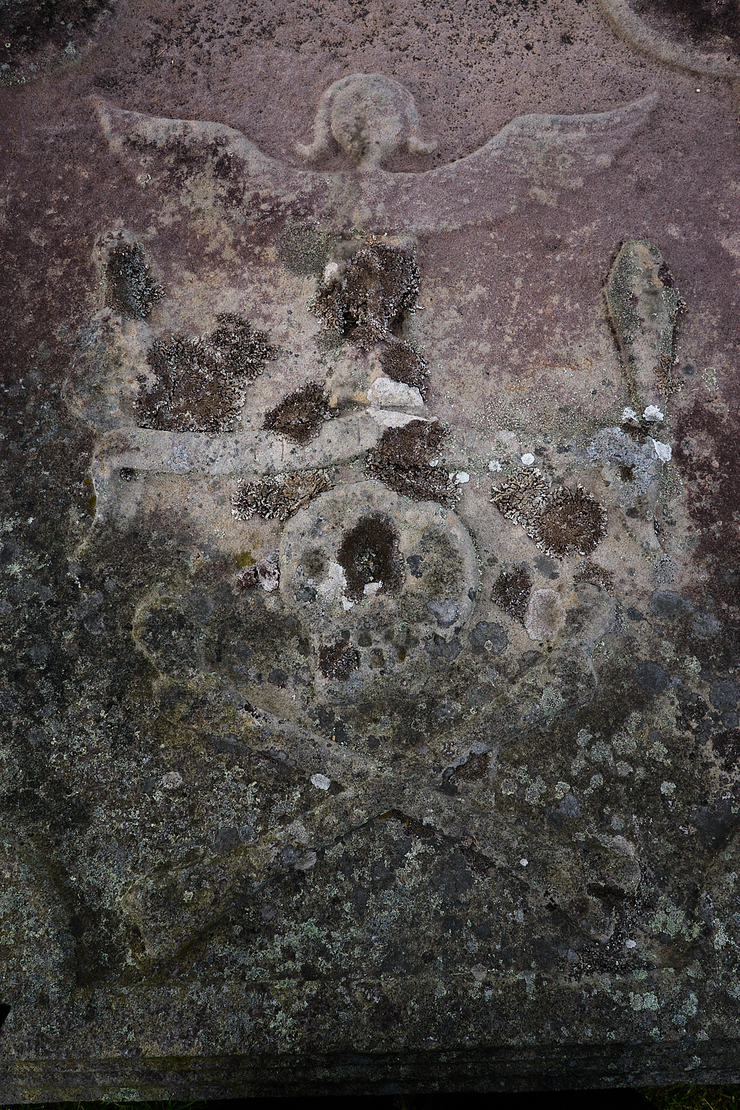  Grave Stone at Elgin Cathedral 