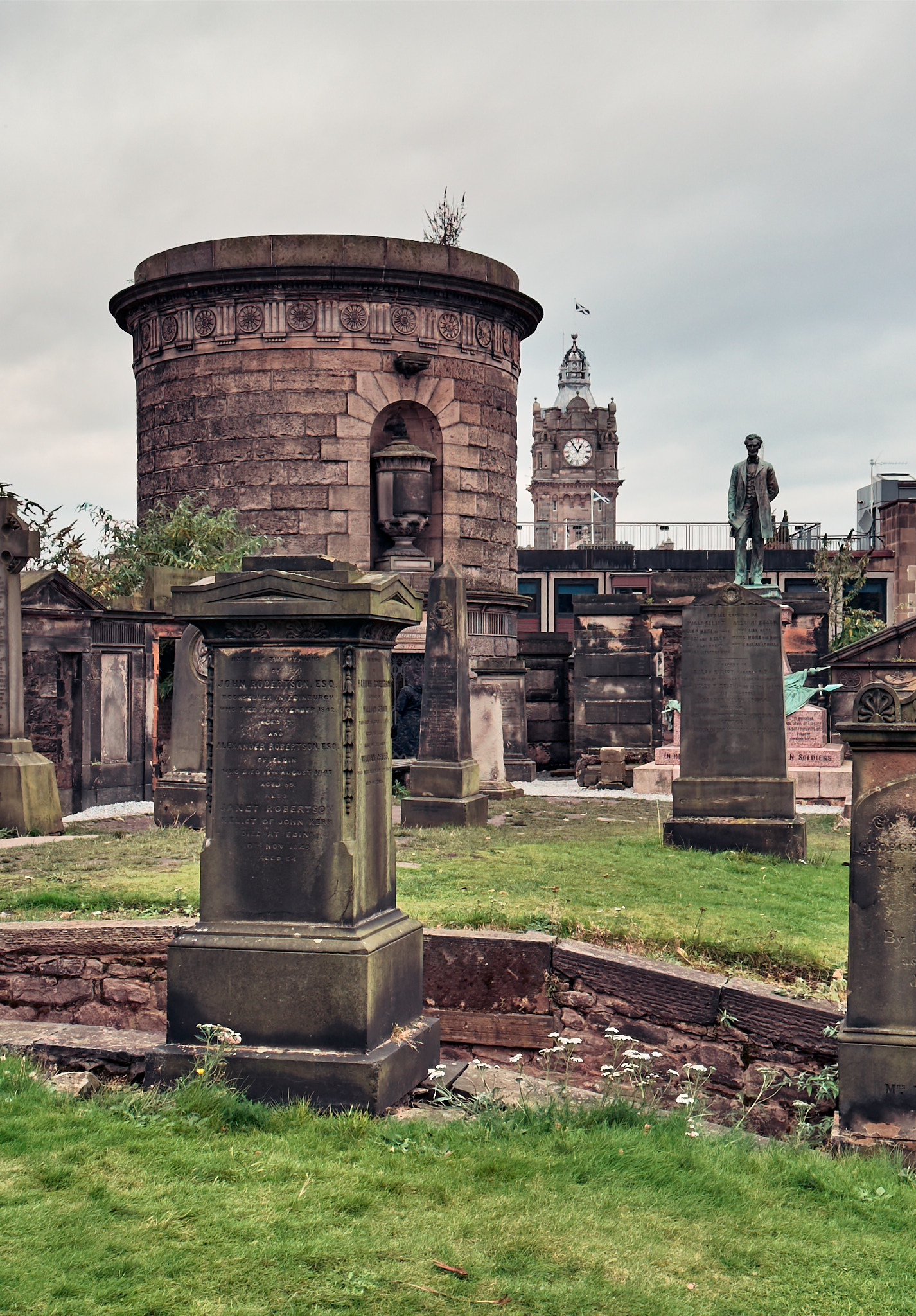  Grave of David Hume, Old Calton Cemetery, Edinburgh 