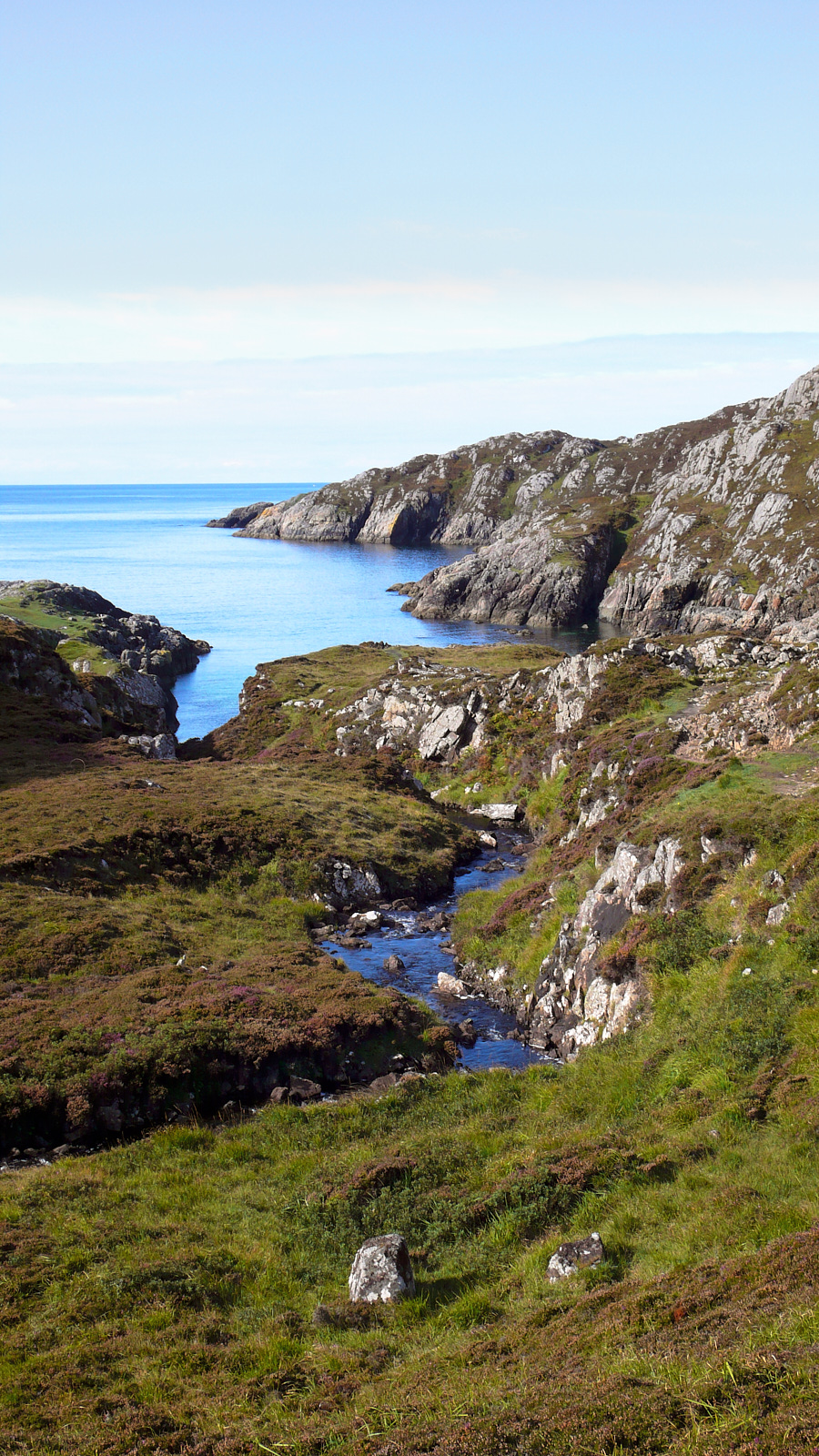  View of Achmelvich Bay from Altanabradhan 