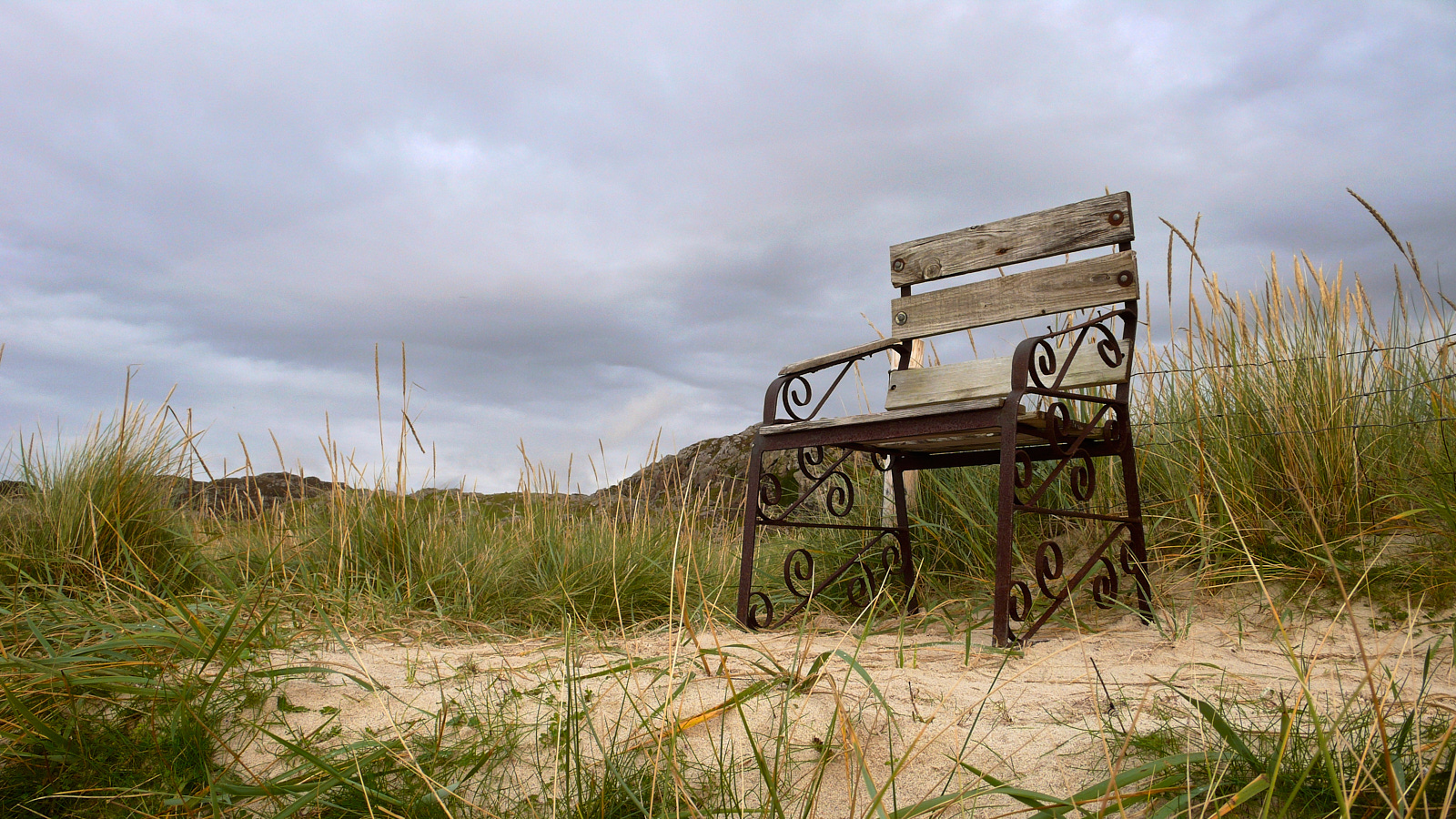  Old Chair at Achmelvich beach 