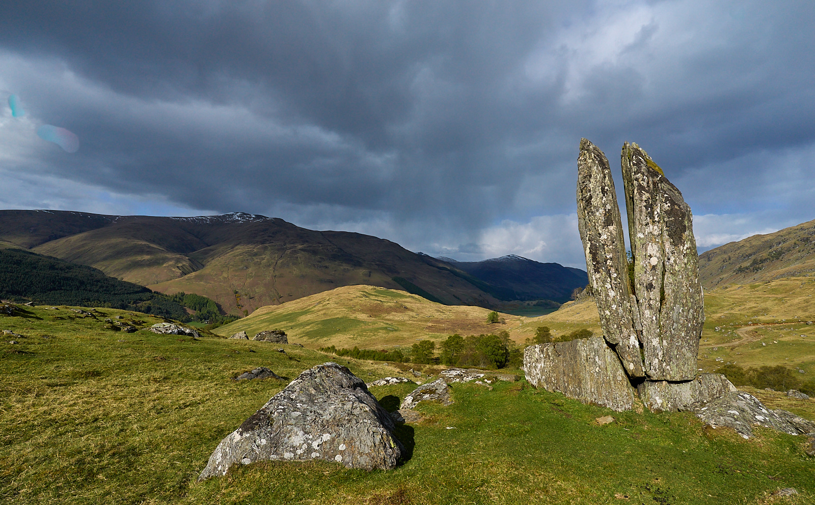  Praying Hands of Mary, between Loch Rannoch and Loch Tay 