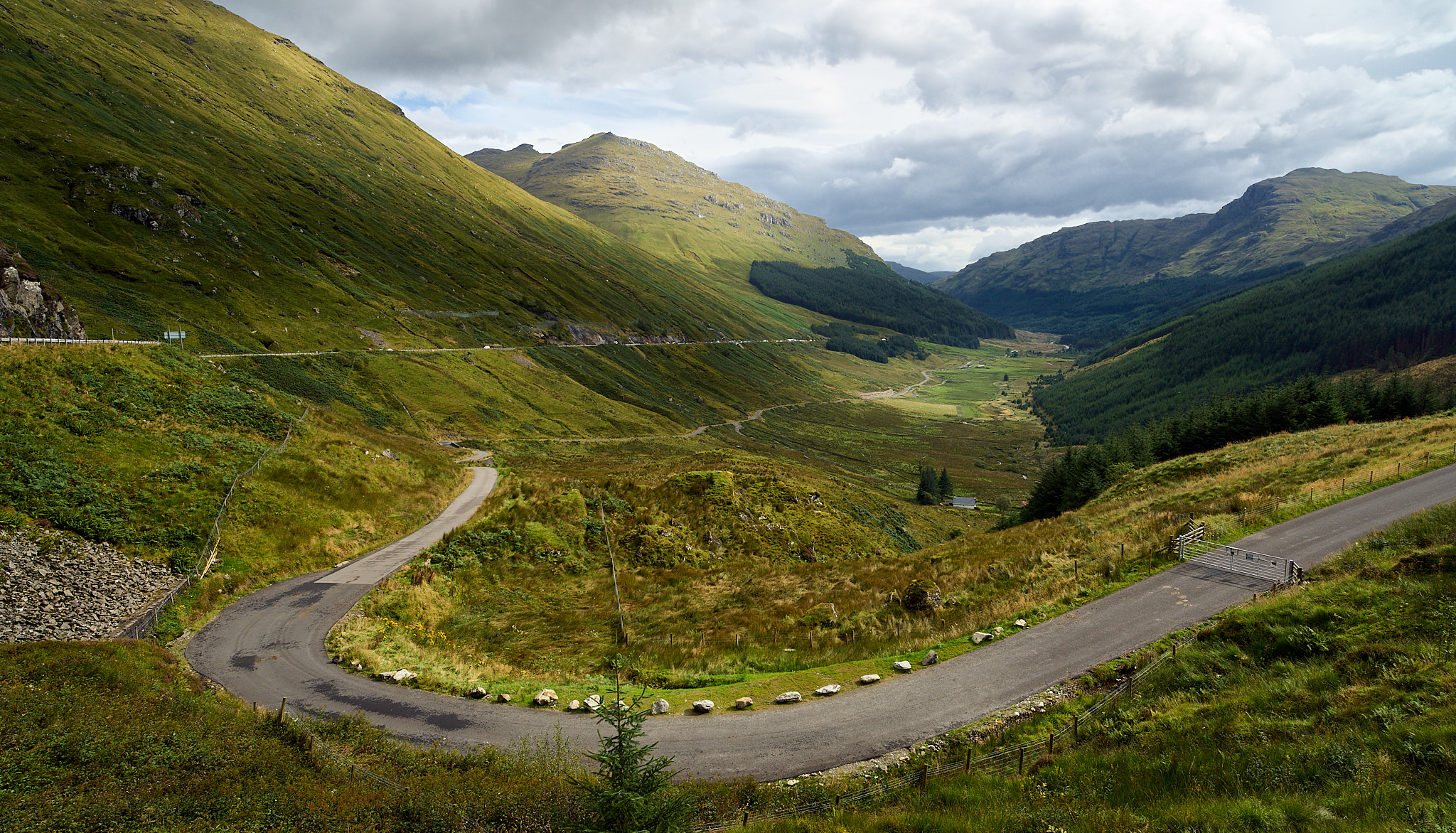  Viewpoint near Cairndow with Beinn Ime and The Cobbler 
