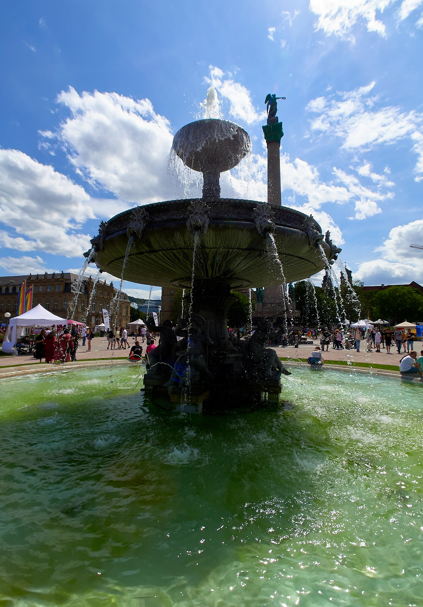  Fountain Schlossplatz 