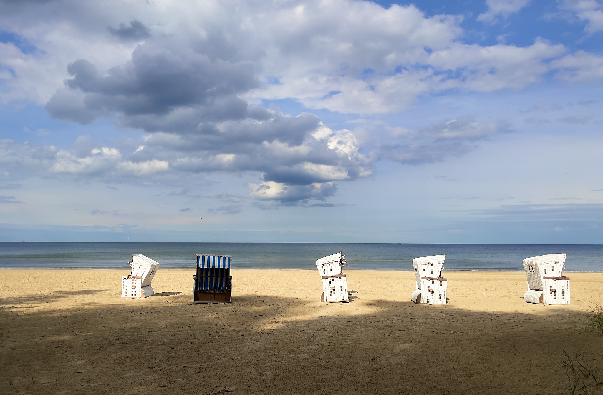  Beach Chairs at Bansin 