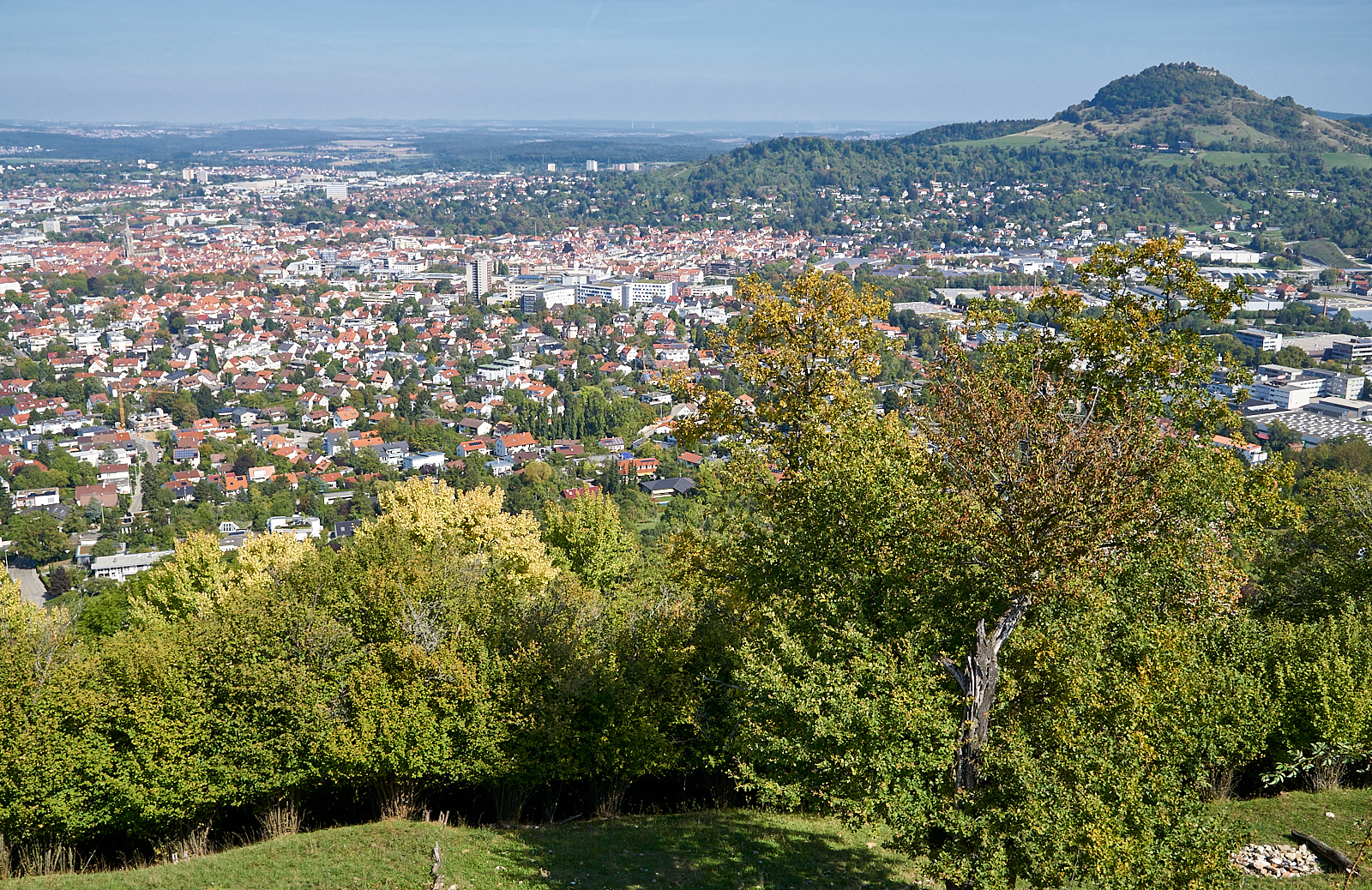 Georgenberg with Achalm in the background 