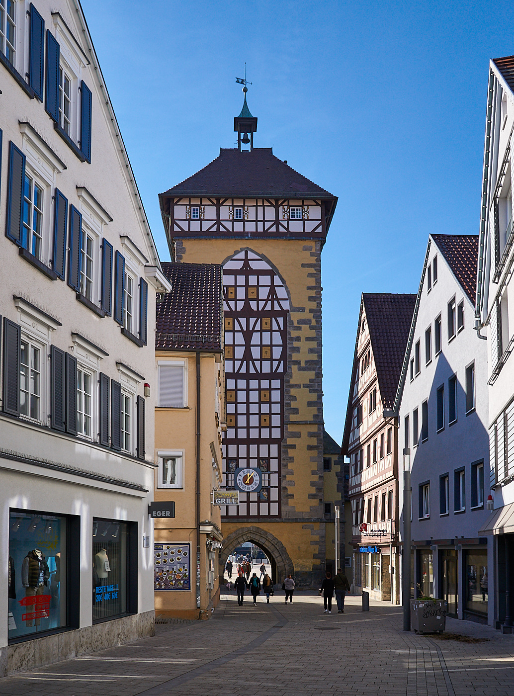  Tübinger Tor seen from Katharinenstraße 